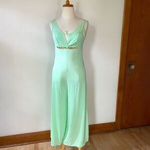 vintage handmade wide leg jumpsuit